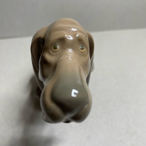 Llardo Timid Dog 5111 Salvador Devon  1986  Spain Porcelain Statue - Picture 8 of 10